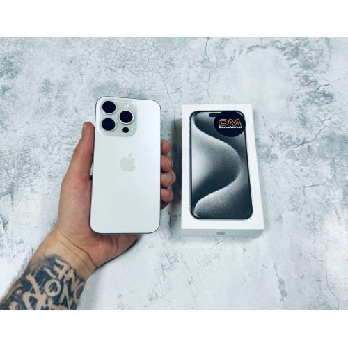 iPhone 15 Pro 256Gb White Titanium Б/У